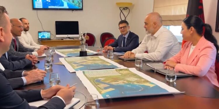 PREZANTOHET PROJEKTI I PORTIT TË DURRESIT/ Rama: Zgjatimi në Prishtinë është kryevepër, na bën portën hyrëse në gjithë Ballkanin