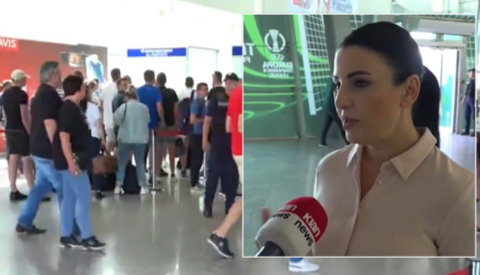 FLUKS I MADH TIFOZËSH NË RINAS/ Balluku: Presim 180 avionë. Bëj TIFO për…