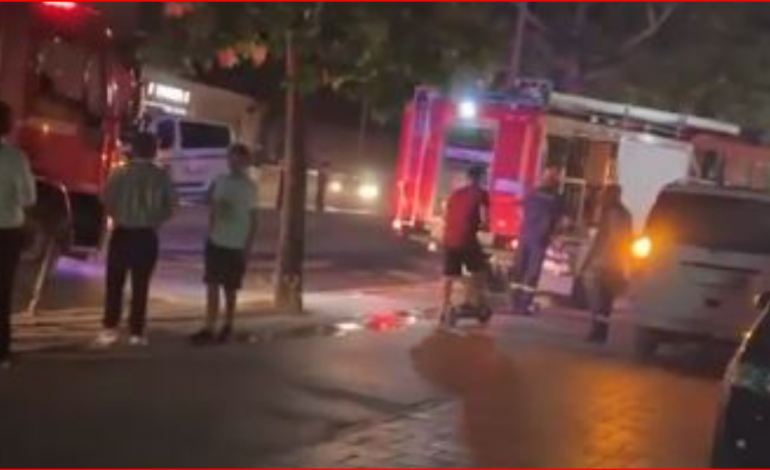 PAMJET/ Rrjedhje gazi në një autobot në Tiranë, forcat zjarrfikëse në vendngjarje