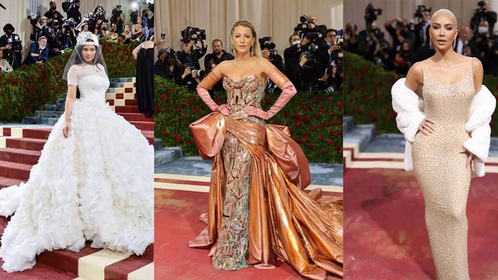 "MET GALA 2022"/ Disa nga veshjet më të mira të yjeve të Hollywood-it që shkëlqyen në tapetin e kuq
