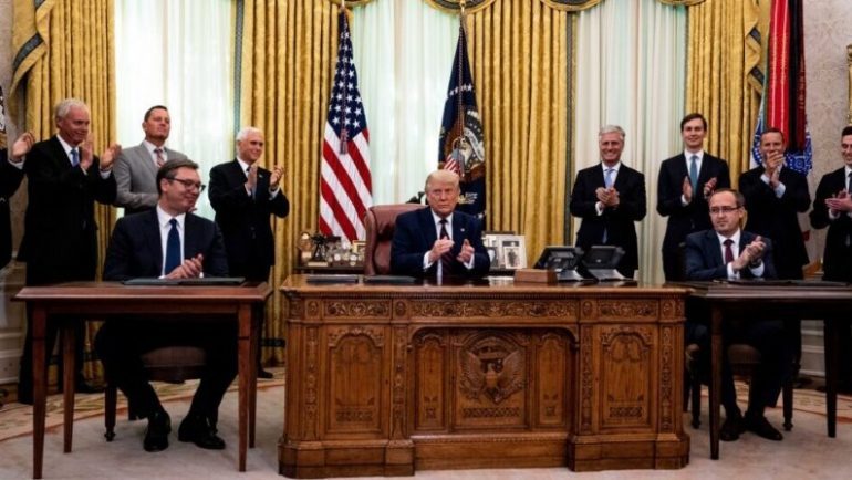 ANALIZA e medias serbe: Serbia dhe Kosova kanë shkelur Marrëveshjen e Washingtonit