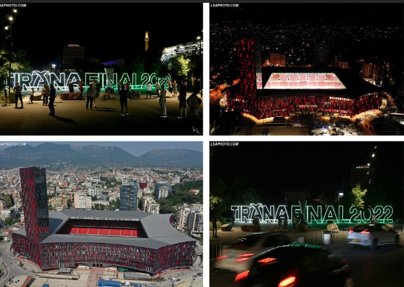 ATMOSFERË, TIFOZËRI DHE FESTË/ Tirana bëhet gati për “Conference League”, kryeqyteti mirëpret tifozët vendas e të huaj