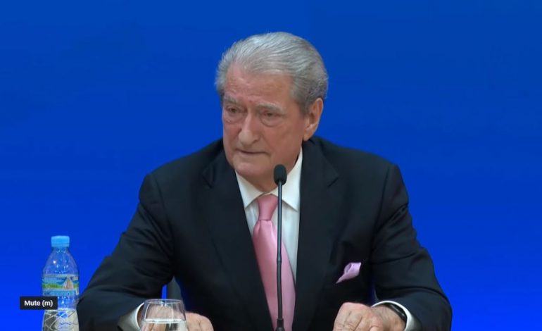 NGA DEGËT TE KUVENDI KOMBËTAR/ Berisha flet për zgjedhjet në PD: Në të gjithë këtë proces ka pasur dominim absolut vota e lirë