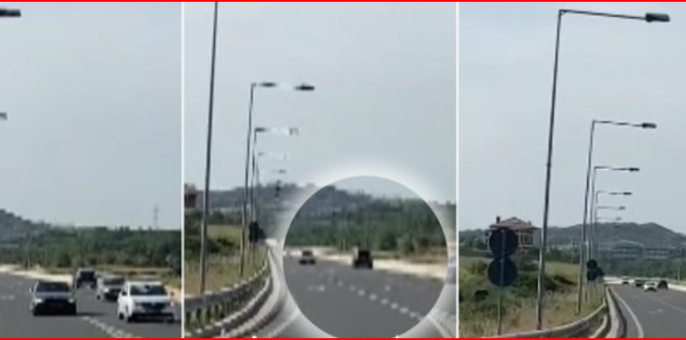 ÇMENDURI NË RRUGËT E SHQIPËRISË/ Makina ecën krejt kundravajtje, duke rrezikuar jetët e udhëtarëve