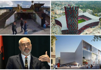 PAK ORË PARA FINALES/ Rama publikon pamjet e stadiumit të vjetër dhe premton: Shumë shpejt do ndërtohet edhe Teatri Kombëtar