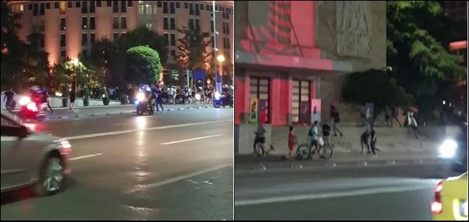 FINALJA/ Policia shpërndan turmën e tifozëve, situatë e TENSIONUAR në kryeqytet