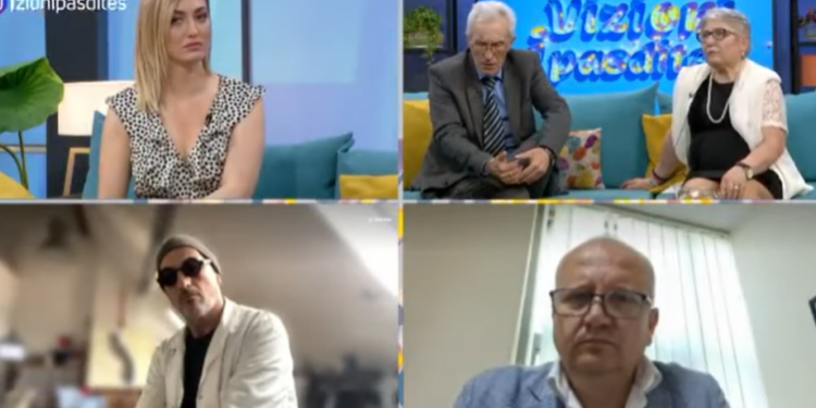 SHERR NË STUDIO/ Aliaj: Ronelën e zgjodhëm ne për Eurovizion, Agim Doci: Mos u kruaj me mua…