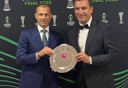 SOT FINALJA E MADHE/ Veliaj takon Presidentin e UEFA-s: Promovues i madh i Tiranës! Me shpresë…