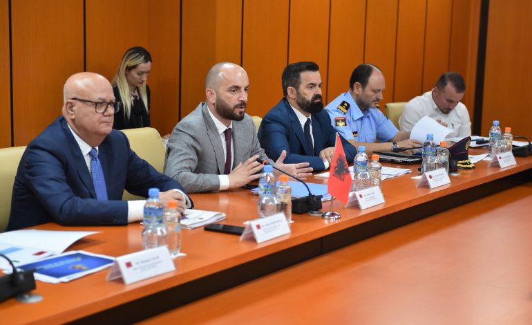TAKIM ME ZV. DREJTORIN E POLICISË ITALIANE/ Gledis Nano: Rrisim bashkëpunimin për shkollimin dhe trajnimin e policëve