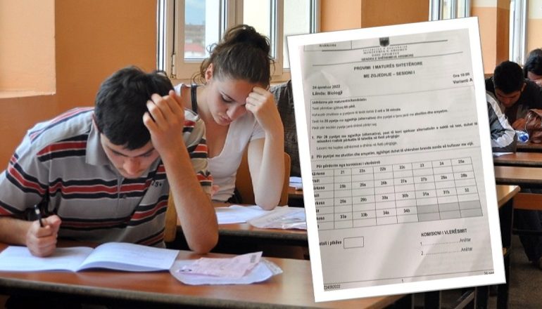 LINKU/ Dalin përgjigjet e provimit të Matematikës, 234 maturantë me 10 absolute