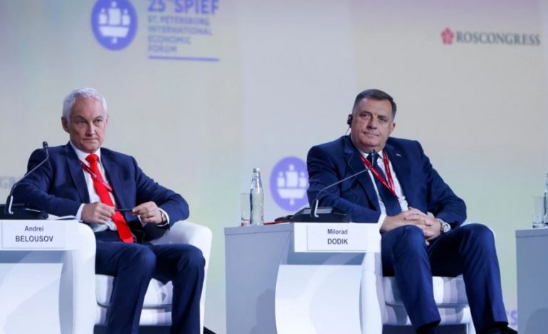 LUFTA NË UKRAINË/ Dodik takohet me Putinin në Shën Petersburg