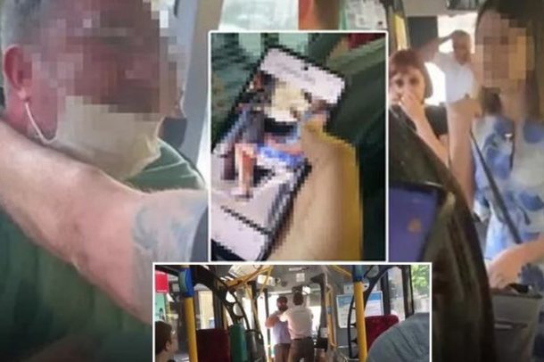 NDODH EDHE KJO! Burri kapet “mat” duke fotografuar gruan poshtë fustanit në urban, plas sherri mes udhëtarëve