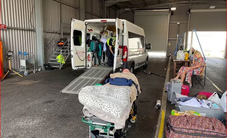 “KA DROGË…”/ Policia “torturon” anglezen që operoi trurin në Spanjë, ambulanca çmontohet në kufi (FOTO)