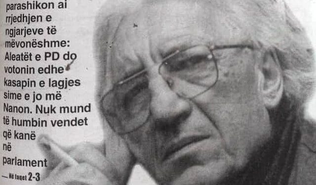 DOSSIER/ Kur zgjidhej presidenti 20 vite më parë, Dritëro Agolli: PS të dalë me një kandidat, ja pse jam për Meidanin