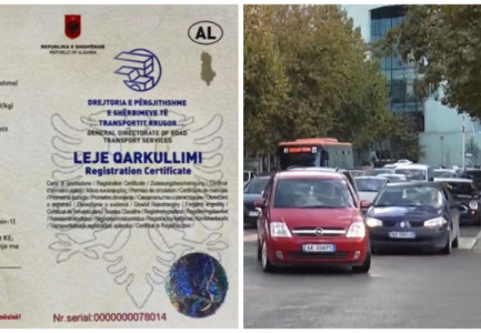NDRYSHON LEJA E QARKULLIMIT TË MJETEVE/ E barasvlefshme me certifikatën e pronësisë! Nga sot, futet në treg formati i ri