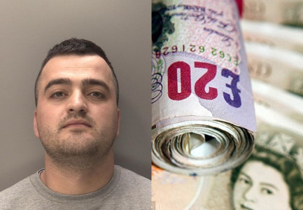 LIHET NË BURG SHQIPTARI/ U kap duke transportuar paratë e drogës në Britani, si përdorte emrat bullgarë dhe italianë për të…