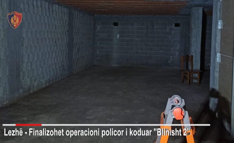 ZBULOHET LABORATORI I DROGËS NË LEZHË/ Shihni pamjet brenda “shtëpisë së barit”, si kultivohej lënda narkotike me llampa elektrike