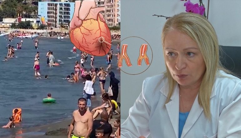 INFRAKTI NË PLAZHE/ Mesazhi i rëndësishëm i mjekes: Përgatituni para hyrjes në ujë…