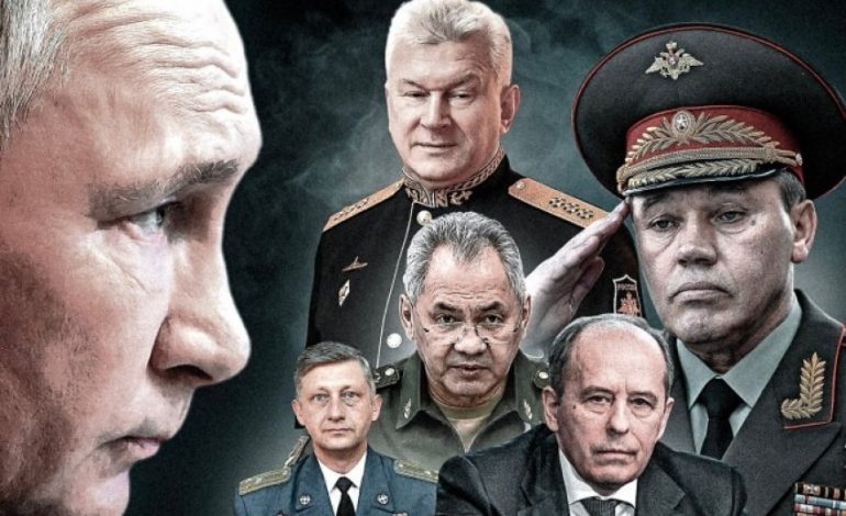 PUTIN PARANOJAK ME GJENERALËT E TIJ? Mediat urdhër të mos i promovojnë: Mund t’i zënë vendin liderit
