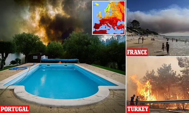 EUROPA PO DIGJET/ Flakët dhe thatësira sjellin “ferrin” në kontinent