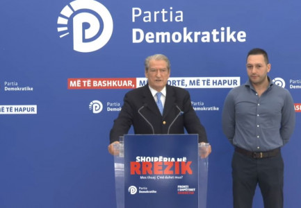 “KA NJË SERI KUALIFIKIMESH NË SHBA”/ Berisha prezanton sekretarin për marrëdhëniet ndërkombëtare në PD