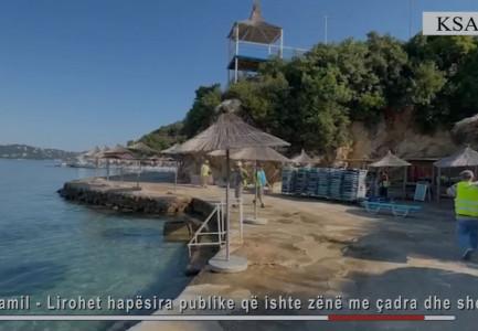 KISHIN ZAPTUAR PLAZHIN NË KSAMIL/ Policia sekuestron 550 çadra dhe shezlongë! Vihen nën hetim…