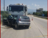 PAMJE TË RËNDA/ Humbi kontrollin e makinës dhe u përplas me kamionin në Dimal, e reja niset me urgjencë drejt Traumës
