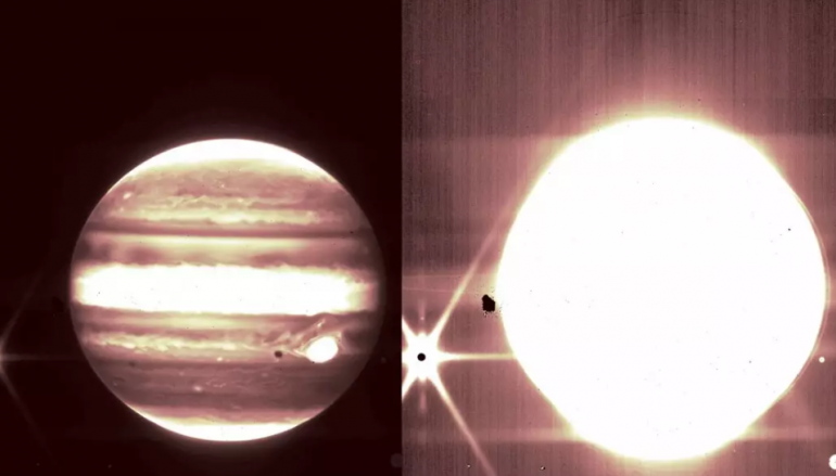 PUBLIKOHEN PAMJET/ Imazhet si kurrë më parë të Jupiterit të shkrepura nga teleskopi James Webb