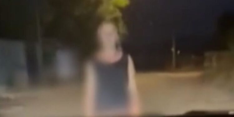 VIDEO TRONDITËSE NGA KORÇA/ E mitura del para makinës dhe i kërkon shoferit ta shtypë