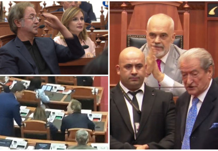 VIDEOLAJM/ I dha fjalën Berishës, Enkelejd Alibeaj i kërkon llogari deputetit të PD! Shikoni momentin e acarimit