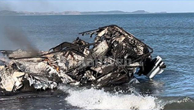 DYSHOHET SE TRANSPORTONTE DROGË/ Policia jep versionin zyrtar: Ja ku u gjet gomonia e djegur