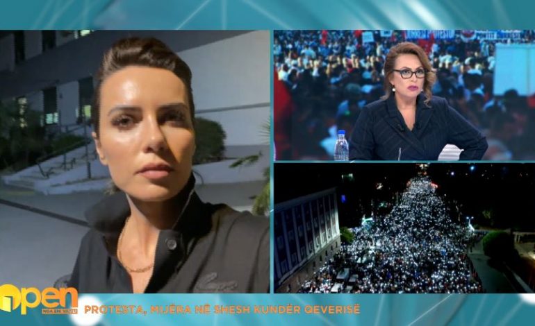 IU BASHKUA PROTESTËS SË BERISHËS/ Grida Duma zbulon arsyen nga sheshi: Ajo që pashë sot te demokratët ishte…
