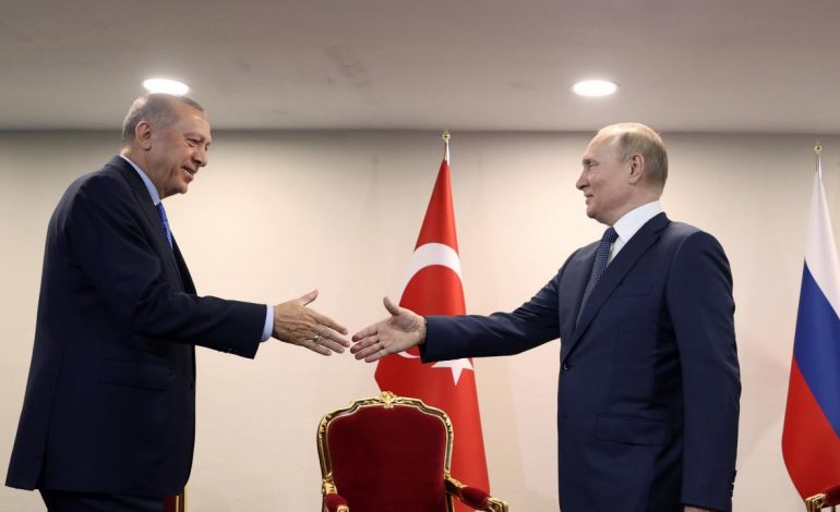 INCIDENT APO HAKMARRJE? U la në pritje nga Erdogan, ja momenti i sikletshëm i Putinit (VIDEO)