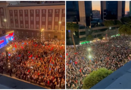 VIDEOLAJM/ Berisha publikon pamjet nga tarraca e Kryeministrisë: Këtë e filmoi Çuçi dhe fantaksi Ramën në Vlorë