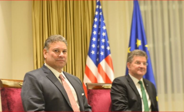 DIALOGU KOSOVË-SERBI/ Escobar dhe Lajçak vizitojnë këtë javë Prishtinën dhe Beogradin
