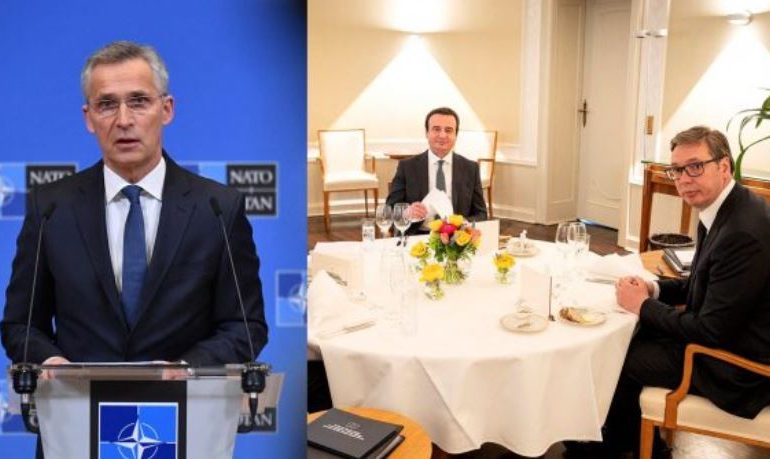 NDËRHYRJA E NATO-S PARA TAKIMIT NË BRUKSEL/ Stoltenberg takon sot Kurtin dhe Vuçiçin