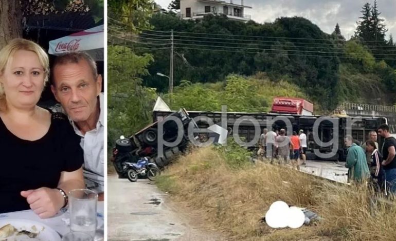 TRAGJIKE/ Makina e çiftit shqiptar përplaset me kamionin, humbin jetën prindërit e 3 fëmijëve të mitur (PAMJET)
