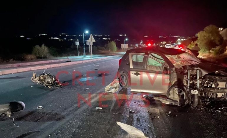 AKSIDENT I FRIKSHËM/ Makina përplaset me motorin në mesnatë, humb jetën biznesmeni grek