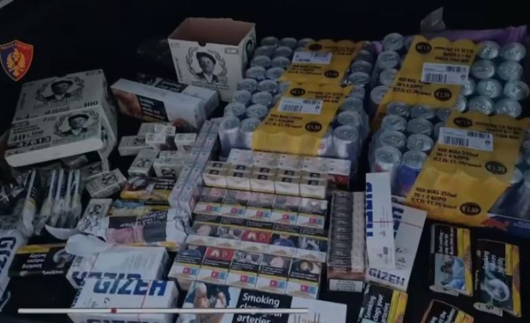 U KAPËN ME MALLRA KONTRABANDË/ 3 të arrestuar në Tiranë