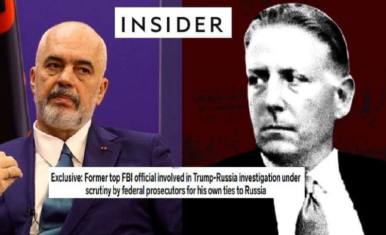 ISH ZYRTARI I LARTË I FBI-SË I AFËRT ME KRYEMINISTRIN SHQIPTAR/ Berisha: Edi Rama dhe përfaqësuesi i tij famoz Dorian Duçka nën hetim nga FBI