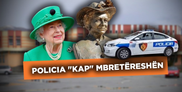 NDODH NË KUKËS/ Policia heq bustin e Mbretëreshës në Kukës pas padisë së Safet Gjicit