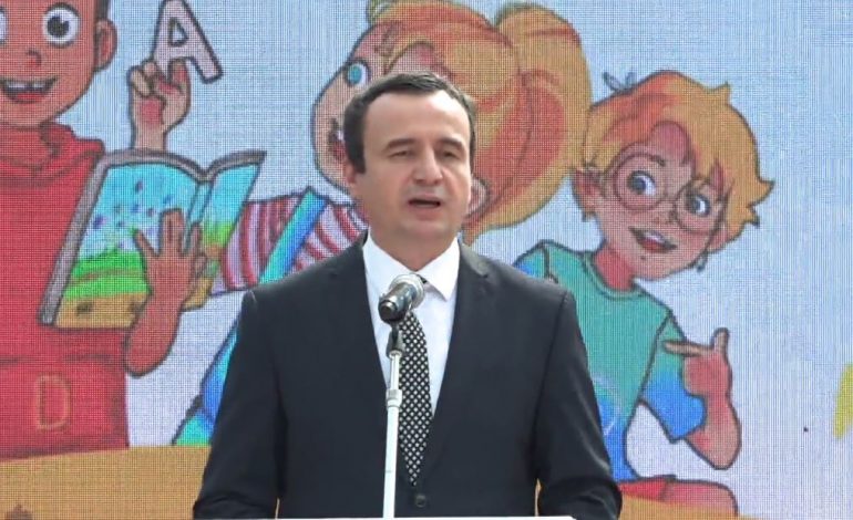 PËRURIMI I ABETARES SË PËRBASHKËT SHQIPËRI-KOSOVË/ Kurti: U qoftë e mbarë rruga e diturisë