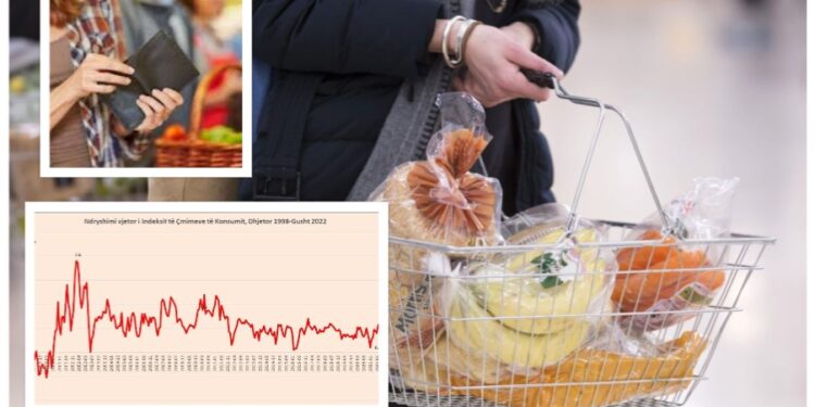 RRITJA E ÇMIMEVE NUK NDALET/ Shkon në 8% inflacioni për muajin gusht