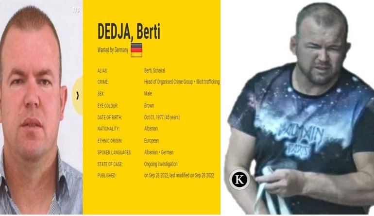“MBYTI” GJERMANINË ME KOKAINË DHE MARIUJUANË/ 44-vjeçarin shqiptar futet në listën e më të kërkuarve të Europës (EMRI+FOTO)
