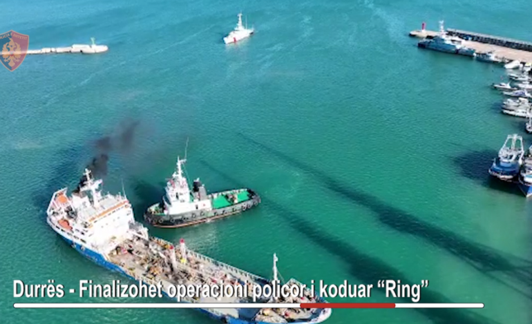 OPERACIONI “RING”/ Kontrabandë nga Libia në Durrës, sekuestrohen 2275 tonë naftë, 4 në pranga, 6 në ndjekje penale