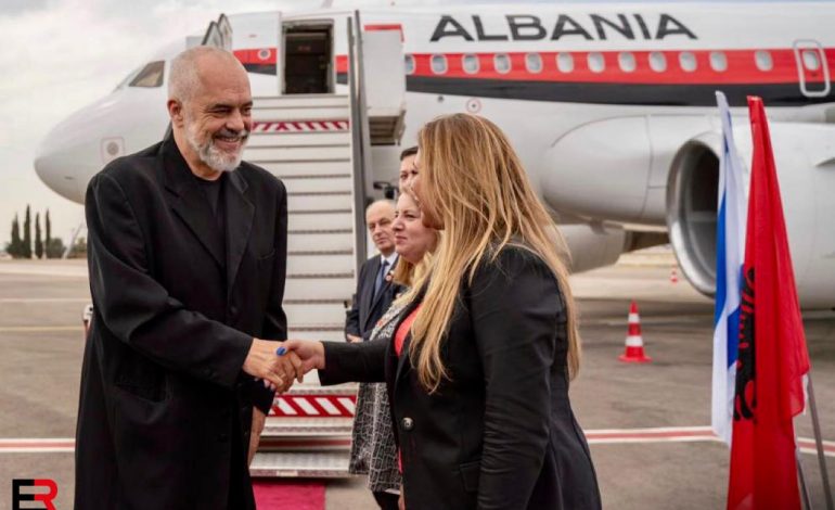 RAMA NË IZRAEL/ Publikon foto nga takimi me kryeministren Yair Lapid
