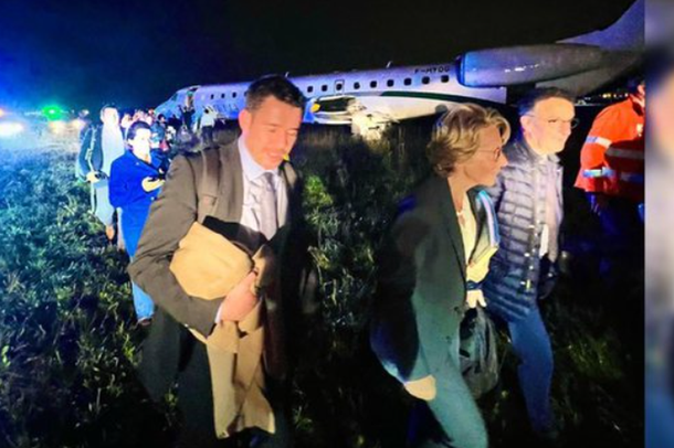 E FRIKSHME/ Aksidentohet aeroplani i ministres franceze, doli nga pista pasi…