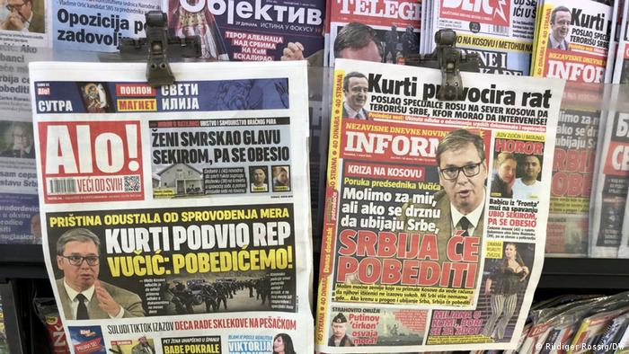 ANALIZA e DW: Mediat e kontrolluara në Serbi bllokojnë reformat