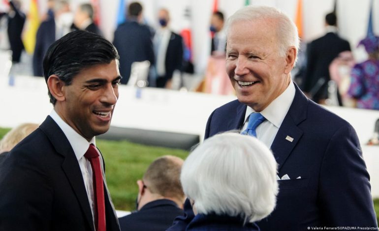 BIDEN ZHVILLON BISEDËN E PARË ME KRYEMINISTRIN BRITANIK/ Shtëpia e Bardhë: Dakordësi për mbështetjen e Ukrainës, për Kinën…
