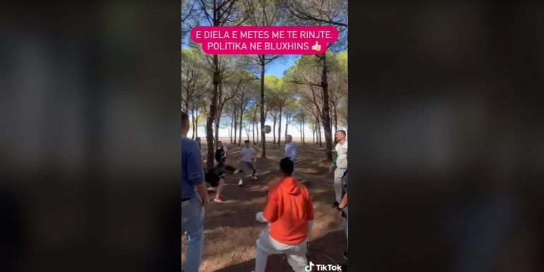 E KALON TË DIELEN MES TË RINJVE/ Meta shfaqet duke luajtur volejboll bashkë me ta